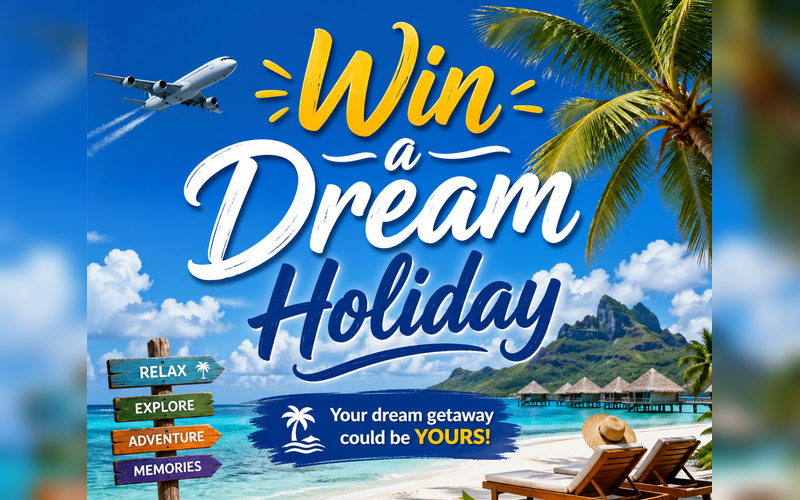 $1,000 Dream Holiday Vacation