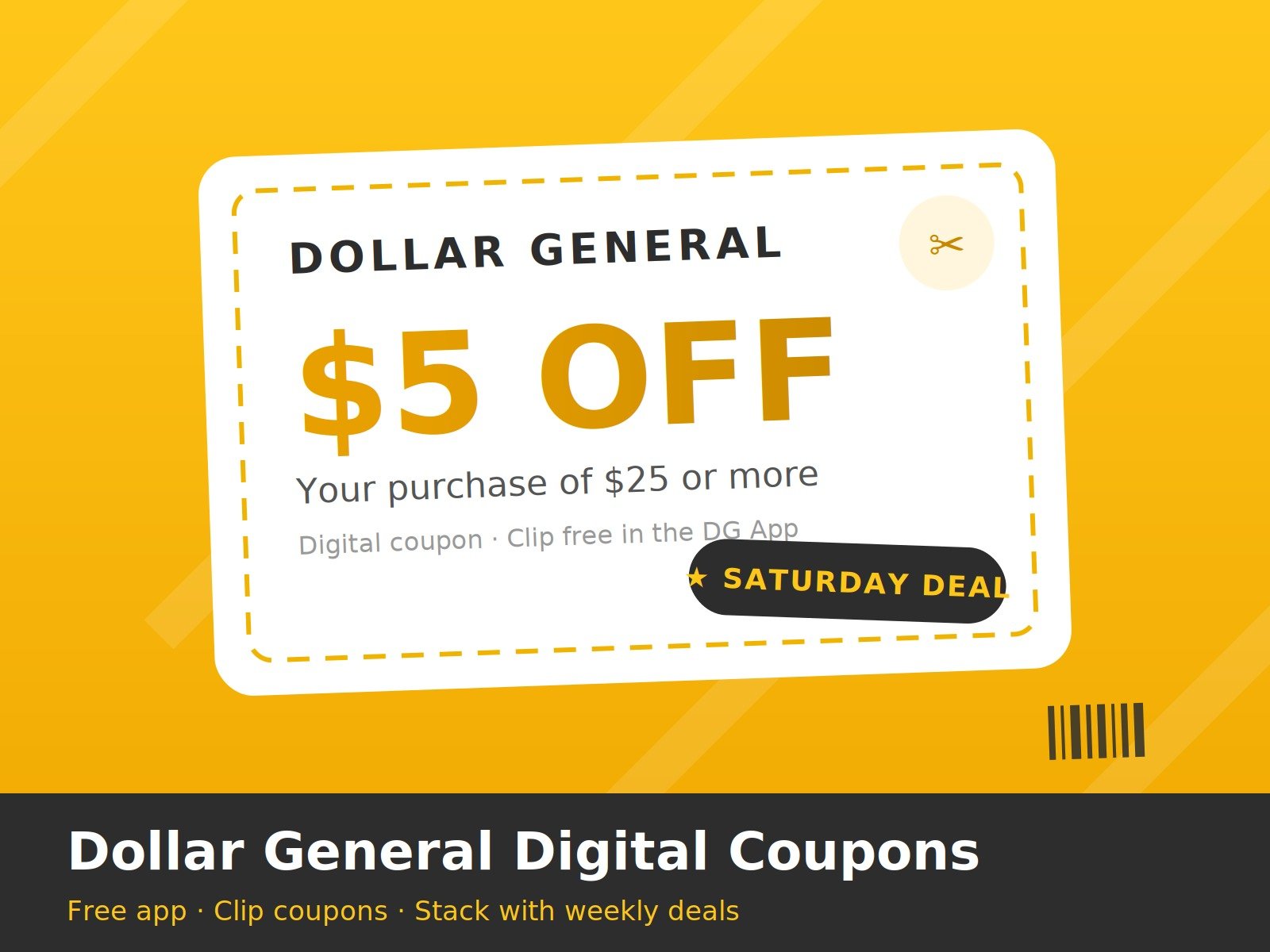 Dollar General Digital Coupons